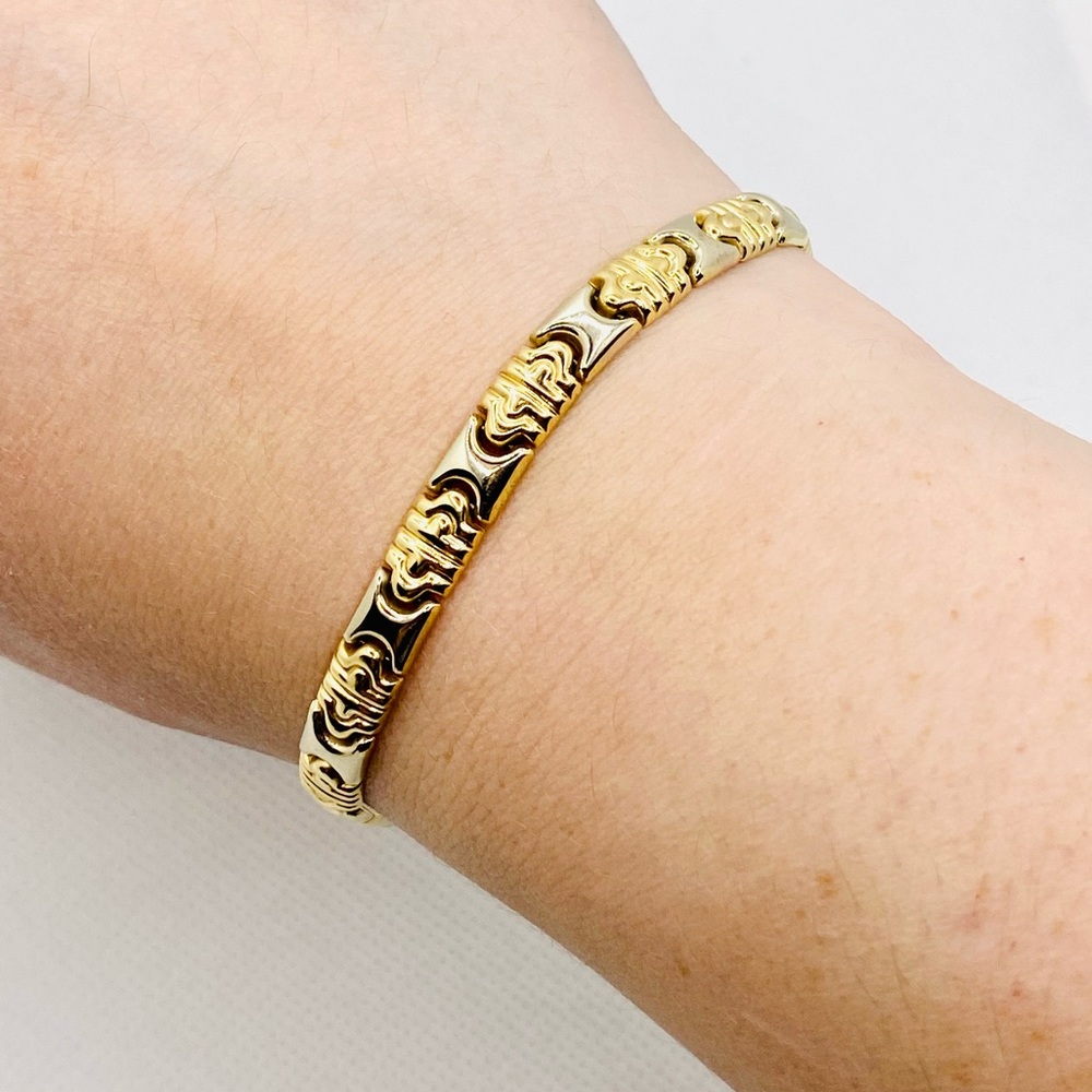 EUC Vintage Solid 14k Yellow Gold Bracelet